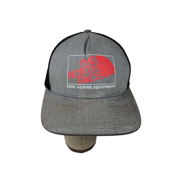 The North Face Alpine Equipment Snapback Mesh Back Hat FlexFit 110 OSFA Gray - Picture 1 of 11